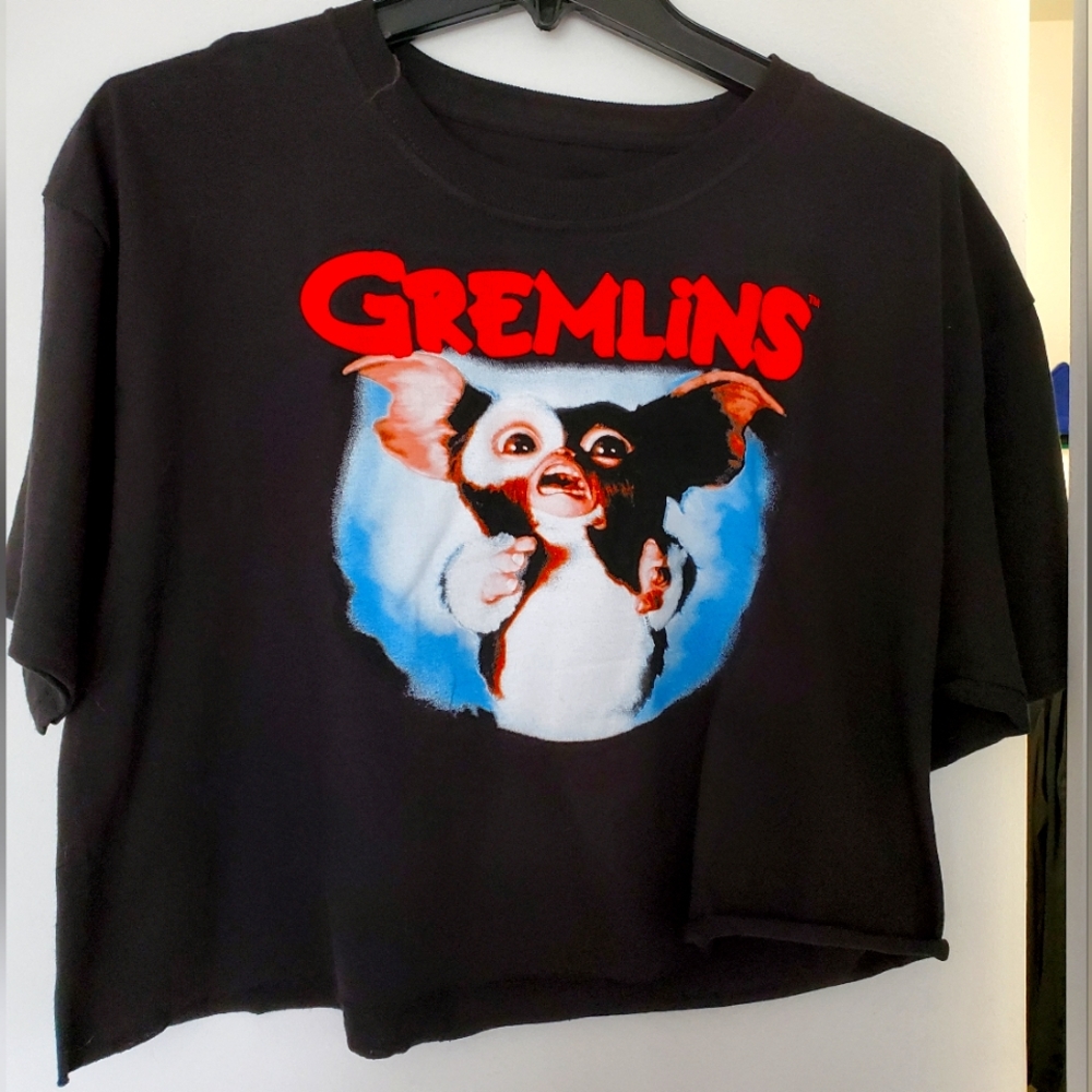"Gremlins" crop top.
